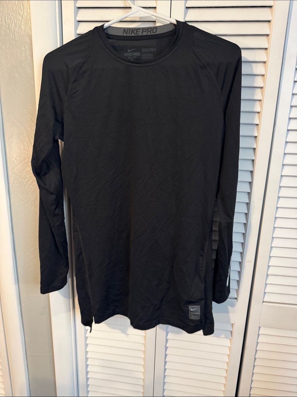 Nike Pro Men’s Long Sleeve Black compression long sleeve